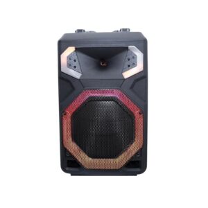 Mitsun MIT-OCTA-15 , 15" Bluetooth Trolley Speaker with Wireless mics, FM Radio, USB & Recording Option, Mic Echo Control