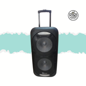 Mitsun 12″ Trolley Bluetooth Dual Speaker MIT-PS-1220