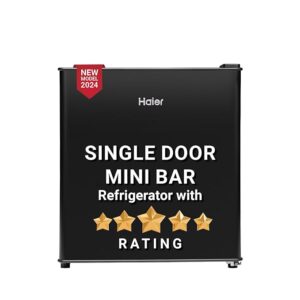 Haier Mini Refrigerator 42 Ltr Black
