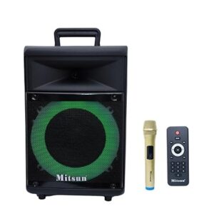 Mitsun 8" Inch Bluetooth Trolley Speaker