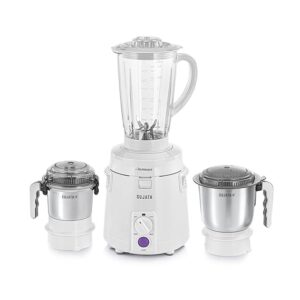 Sujata Supermix 900 Watts Mixer Grinder, Double Ball Bearing Motor, (White)