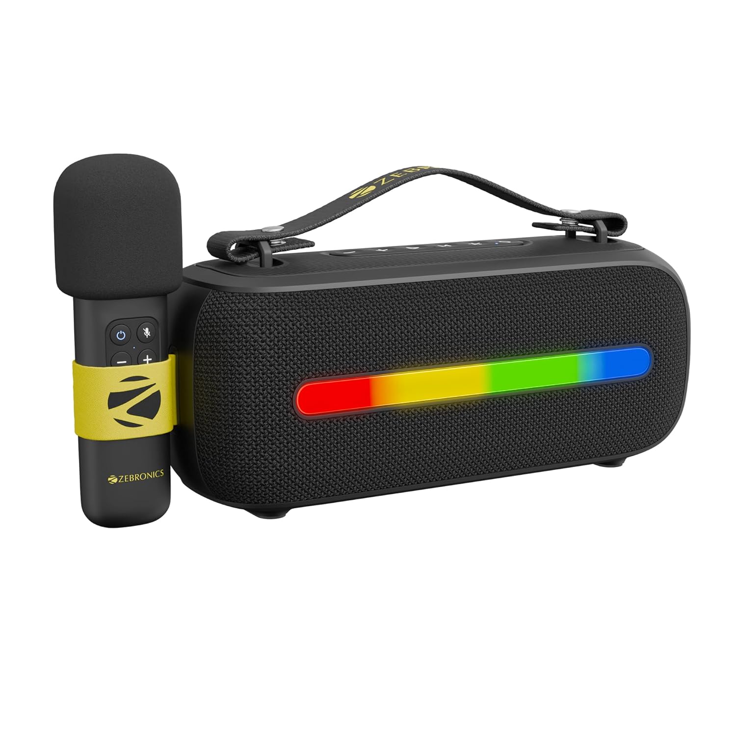 ZEBRONICS Sound Feast 80, Portable Bluetooth Speaker, 20 Watts.